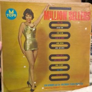 VINTAGE RECORD FROM ESTATE SALE MILLION SELLERS Featuring Hollywood vocalists